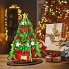 Diamond Painting Double Sided 3D Festive Christmas Tree Tabletop Ornaments Kits