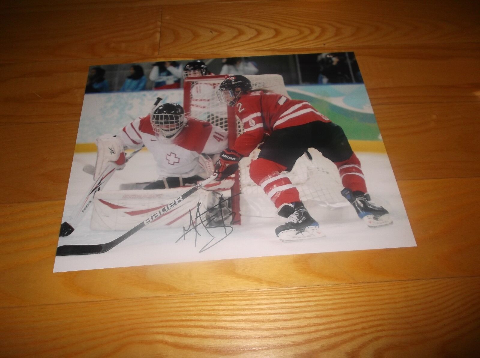 Meghan Agosta Team Canada Women's Hockey Autographed 11 x 14