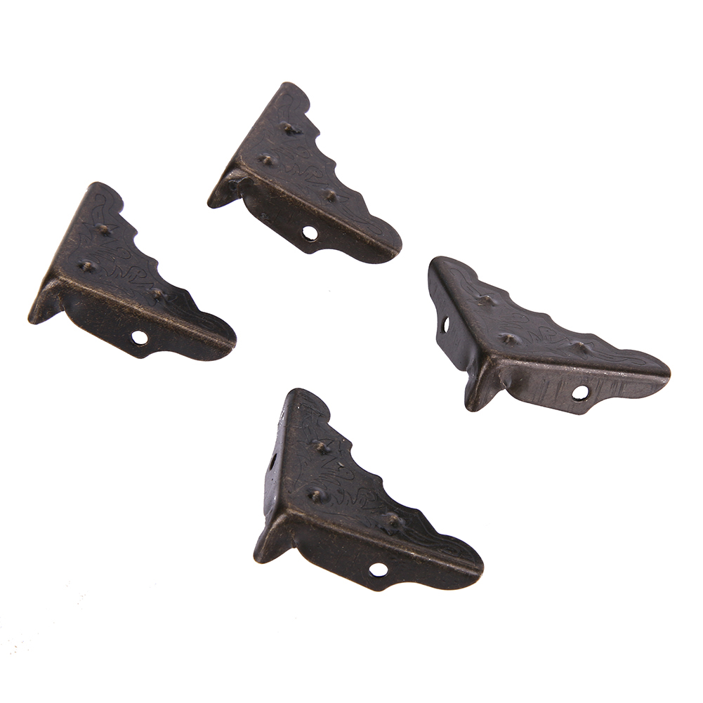 

12Pcs Antique Metal Decorative Protective Corners For Jewelry Box+24 Screws, 501 Original