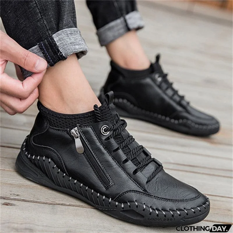 Voguish Durable Side Zip Office Wear Men's Boots