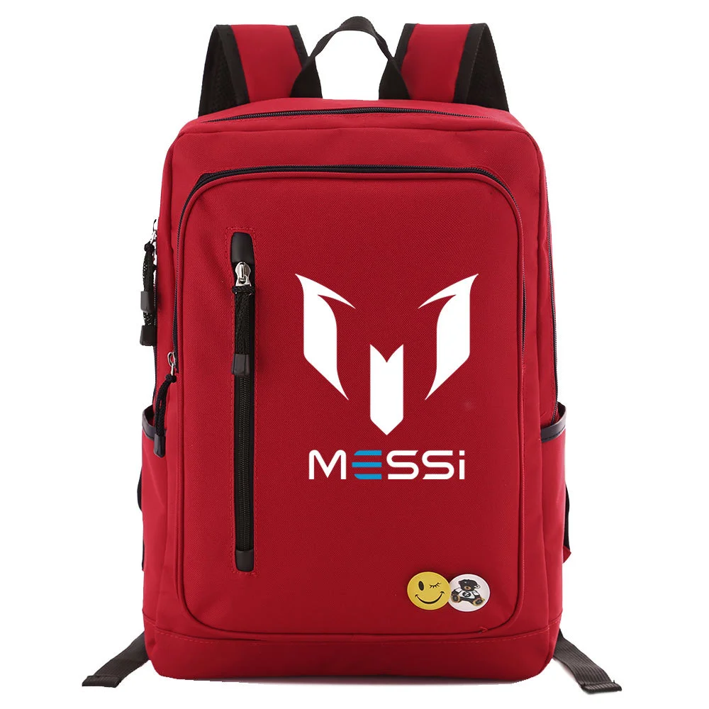 Buzzdaisy Get Ready for School with Lionel Messi Printed Backpack - Large Capacity and Computer Protection for 15-inch Laptop