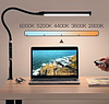 Eye protection desk lamp for studying or computer office use