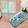 Meeresschildkröte Diamond Painting Nailart Tasche Set enthält 7 professionelle Werkzeuge