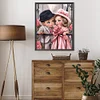 Diamond Painting -DIY Round Drill Sweet Couple(40x50cm)