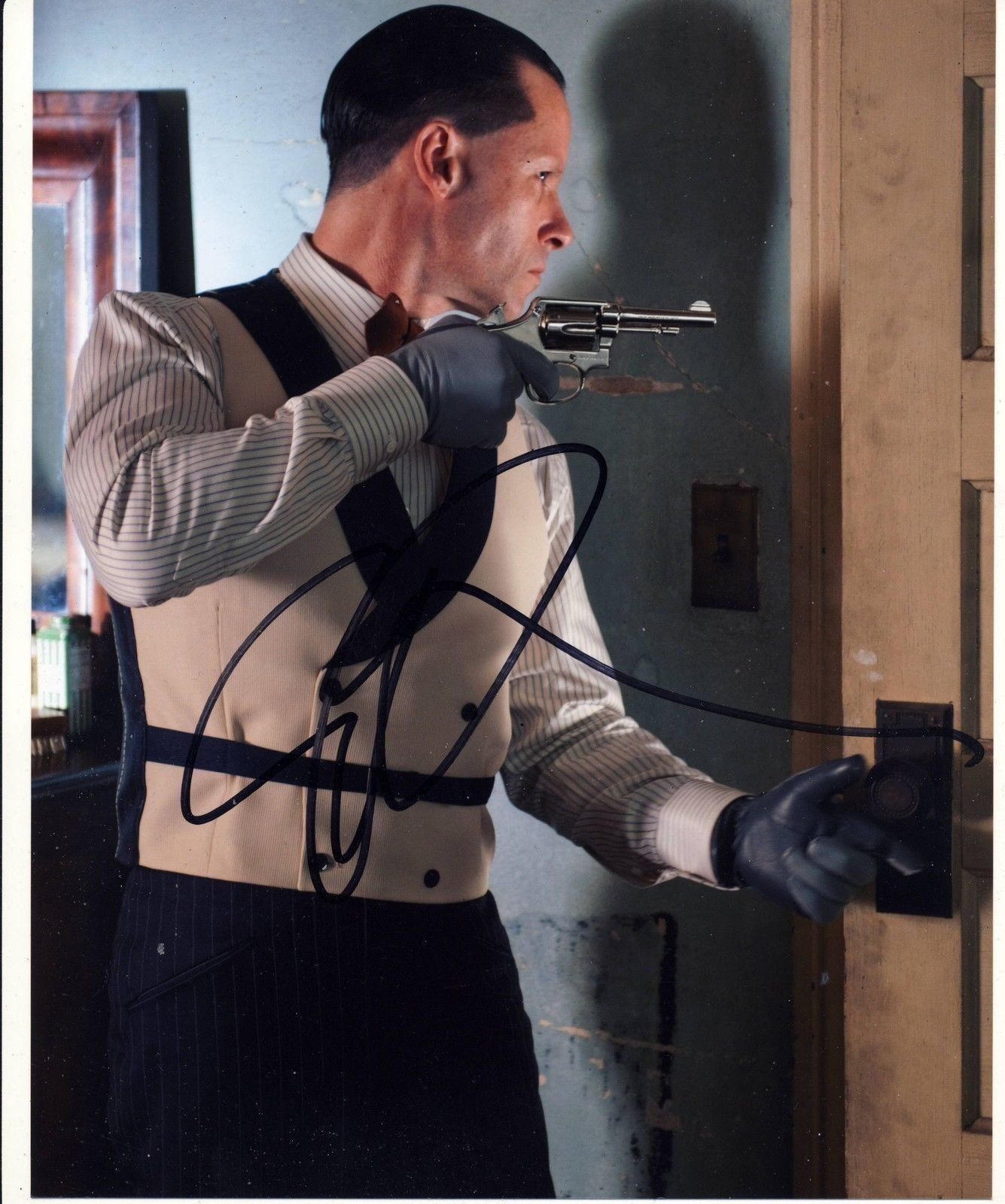 Guy Pearce Autograph LAWLESS Signed 10x8 Photo Poster painting AFTAL [6867]