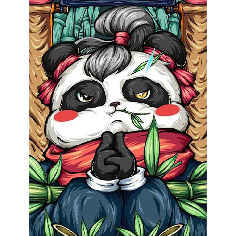 

Panda - 11CT Stamped Cross Stitch - 40*50CM, 501 Original