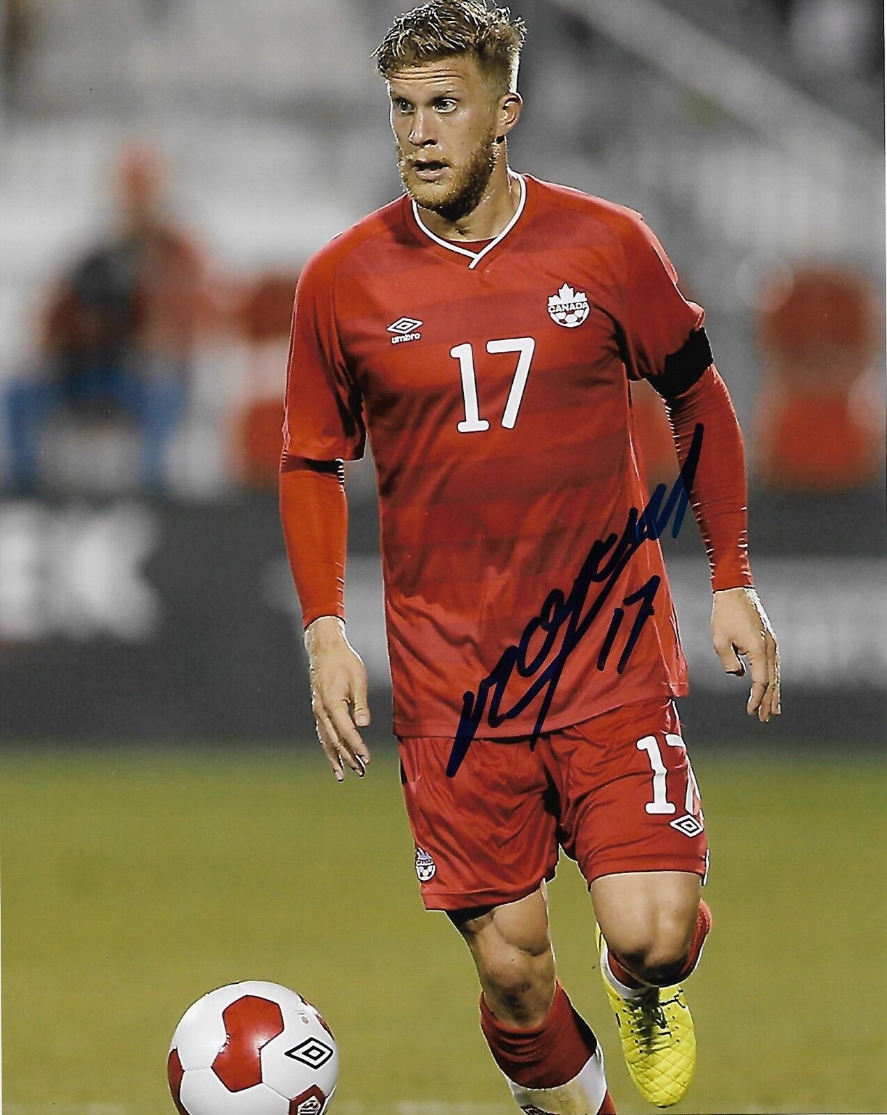 Team Canada Marcel De Jong Autographed Signed 8x10 Photo Poster painting COA B