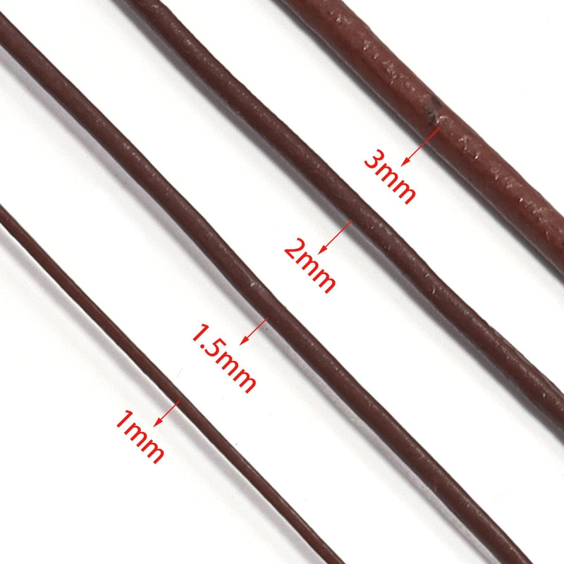 1 Piece Minimalist Solid Color Leather Rope Jewelry Accessories