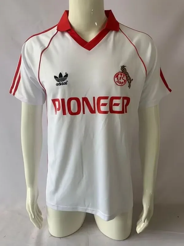 Retro 1980-1981 FC Köln Home Soccer Jersey