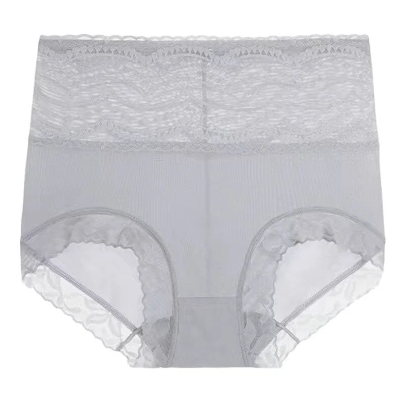 Meet'r Women Sexy Seamless Panty Lace Underwear Female Comfort Intimates Briefs Hip Lift Underpants For Lady 6 Solid Color