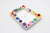 Garden DIY Building Block Photo Frame Kit,Creative Handmade Assembled Photo Frame Handmade Craft Gift Home Tabletop Display Decor