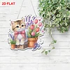 Diamond Painting Cat Hanging Diamond Art Kits Home Decor Hanging Charm