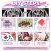 Animal Special Shaped 5D DIY Partial Drill Diamond Painting Kits for Adults Beginners Home Decor Diamonds Dots Gem Art Kits 11.81 X11.81inch