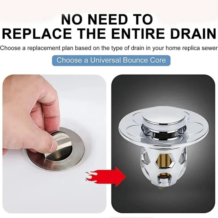 Universal Drain Plug For Sinks
