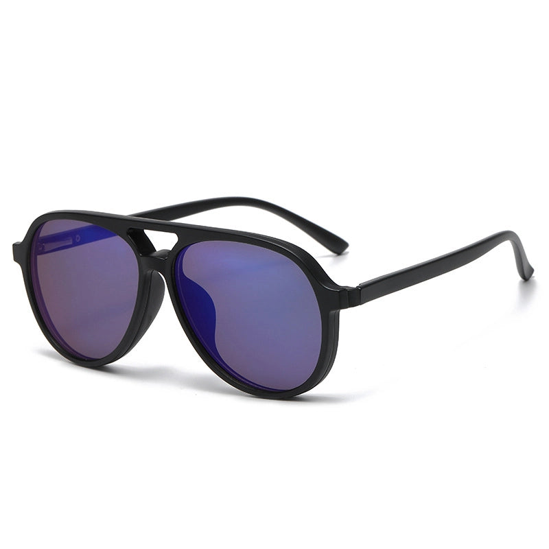 Minimalist Classic Style Solid Color Pc Square Full Frame Optical Glasses