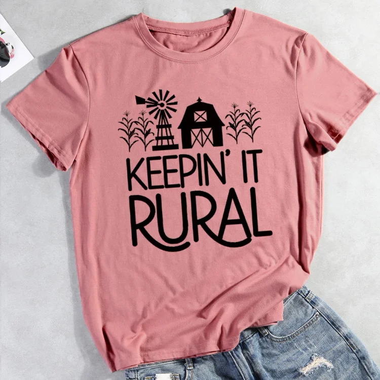 ANB -  Keepin’ it rural T-shirt Tee -04154