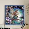 Fairy-18CT Stamped Cross Stitch 30*30cm/11.81*11.81in