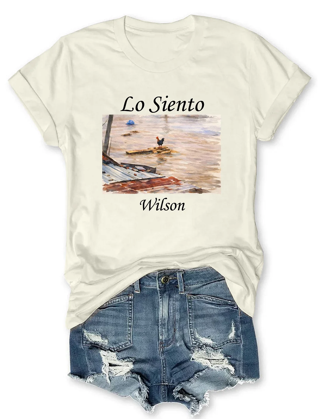 Lo Siento Wilson Rooster T-shirt