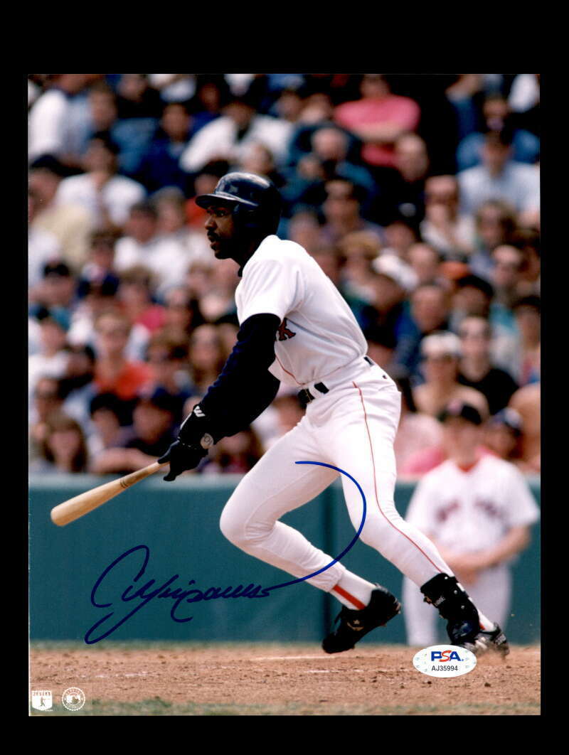 Andre Dawson PSA DNA Coa Signed 8x10 Photo Poster painting Red Sox Autograph