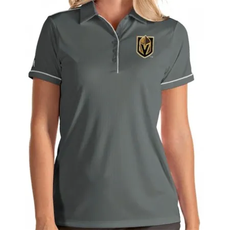 Women's Vegas Golden Knights Grey Polo Shirt