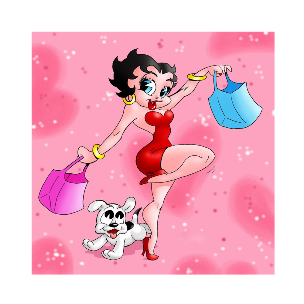 

Betty - Round Drill Diamond Painting - 30*30CM, 501 Original