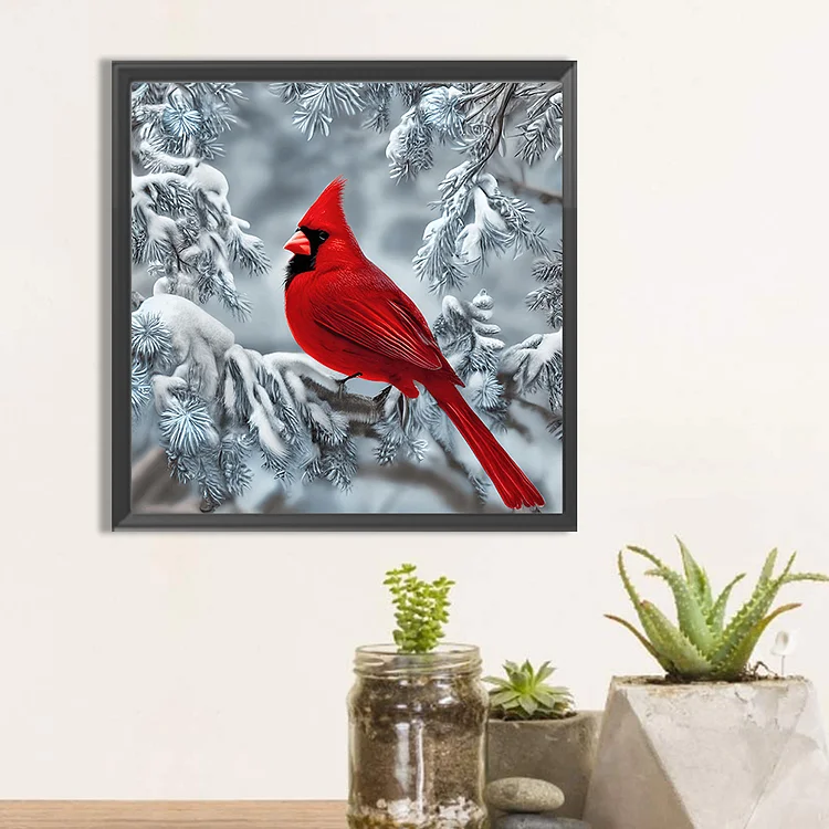 Cardinal 40*70CM (Canvas) AB Square Drill Diamond Painting