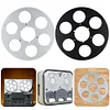 Metal Tape Reel Nab Hub 10.5x1/4in Open Reel Takeup Reel for Maxell Zonal Studer