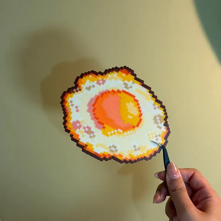 Fried Egg Digital Pattern 