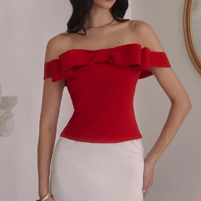 Toloer Toloer Women's French Pure Desire Wind Sweet Wipe Bosom Jacket 2024 Summer New Show Thin Temperament All-Match Vest-Outfit Ideas