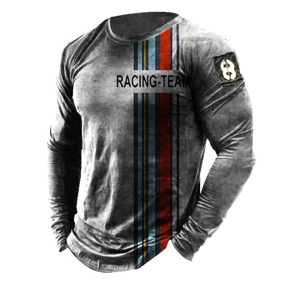 Mens Vintage Racing Team Retro T-Shirts / [viawink] /