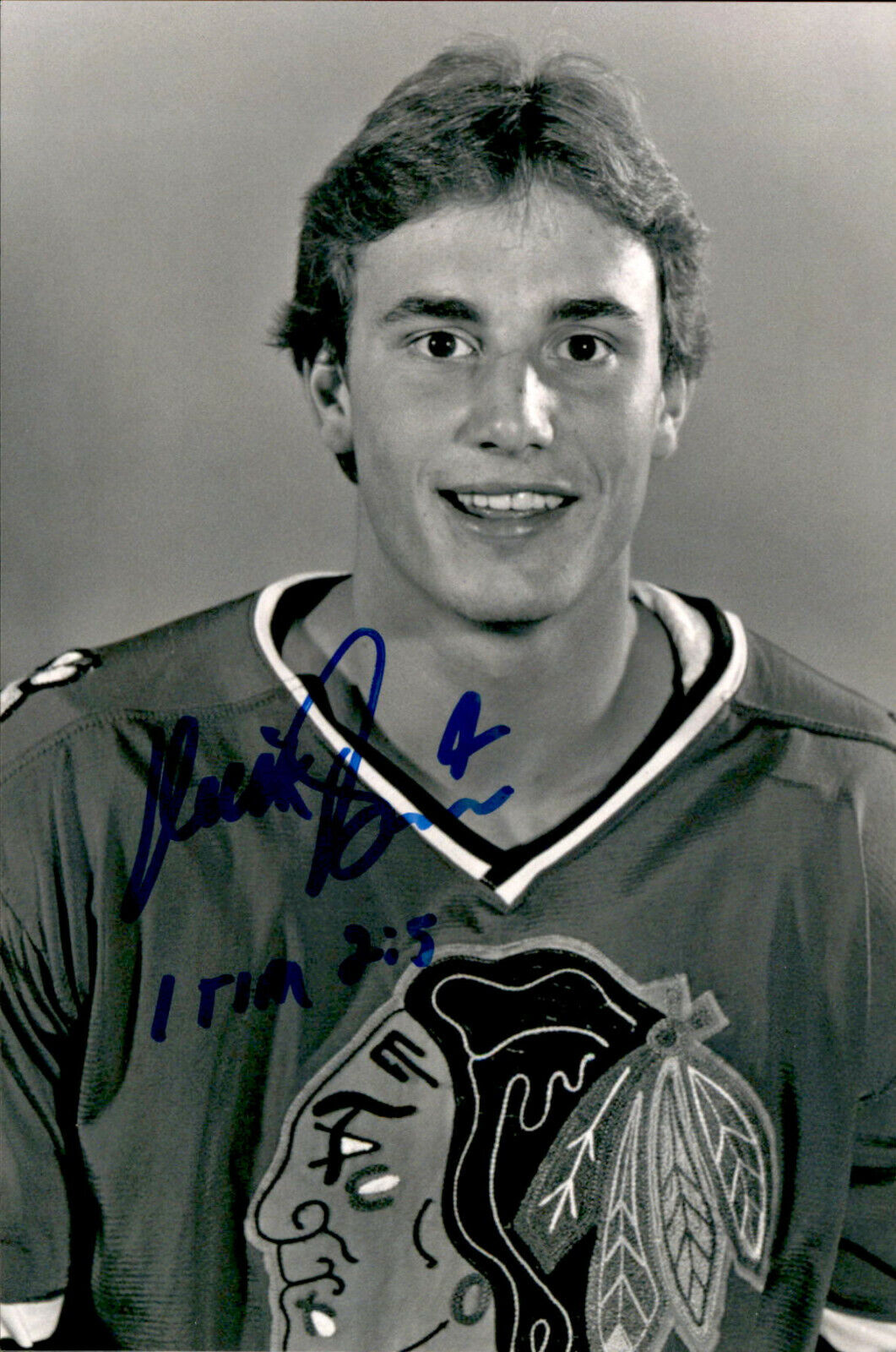 Keith Brown SIGNED autographed 4x6 Photo Poster painting CHICAGO BLACKHAWKS #3