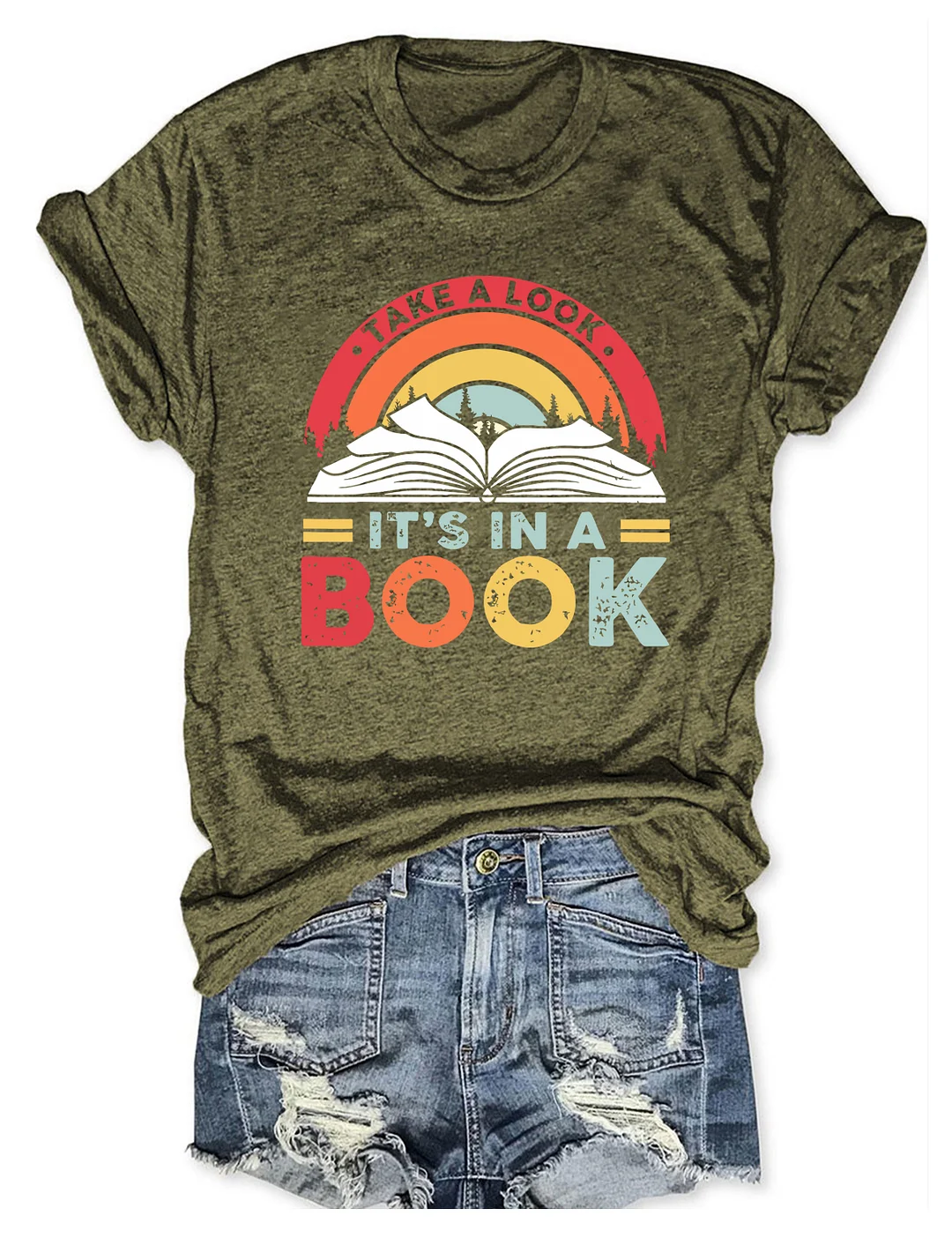Take A Look It's In A Book T-Shirt