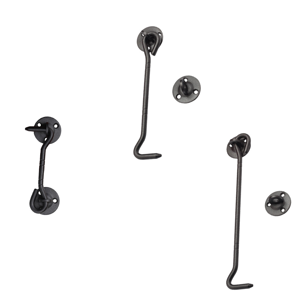 

Solid Thickened Round Head Household Simple Matte Black Window Hook Nail, 6inch, 501 Original