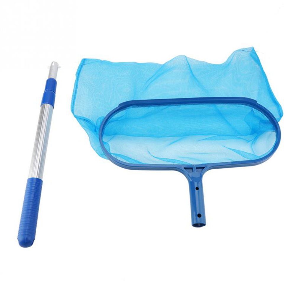 

2x Swimming Pool Fishing Net Cleaning Leaf Skimmer Net with Telescopic Pole, 501 Original
