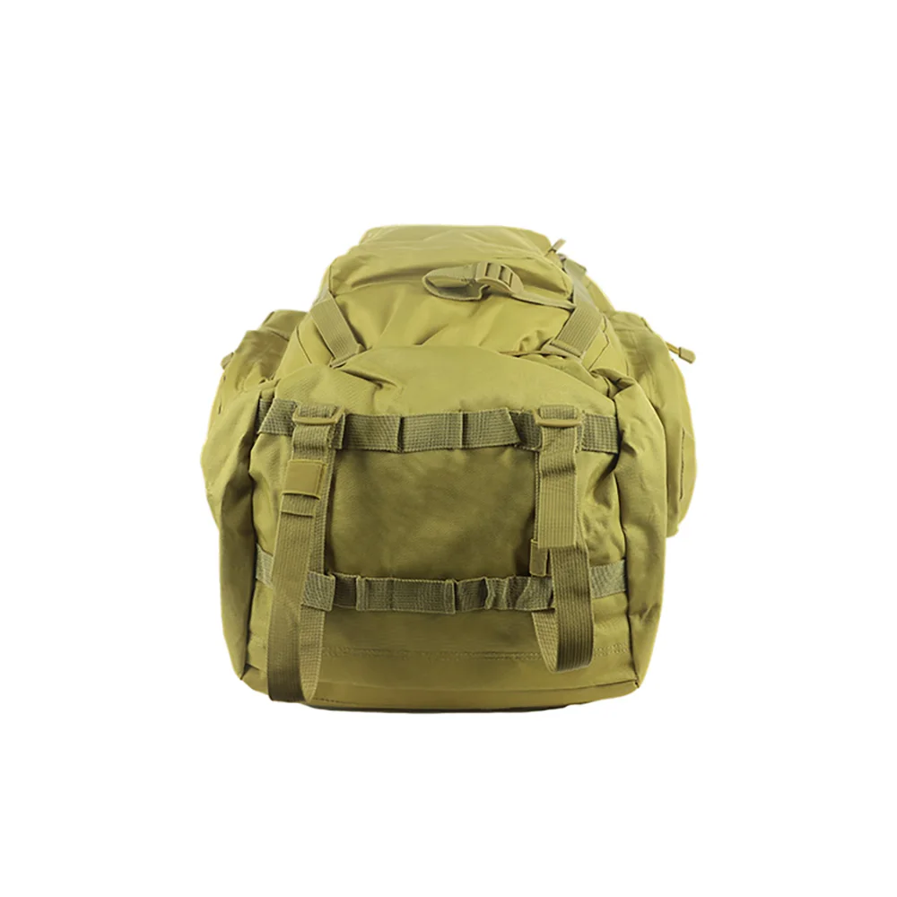 ohhunt® 65L mountaineering bag large capacity outdoor backpack professional hiking mountaineering bag rain cover khaki