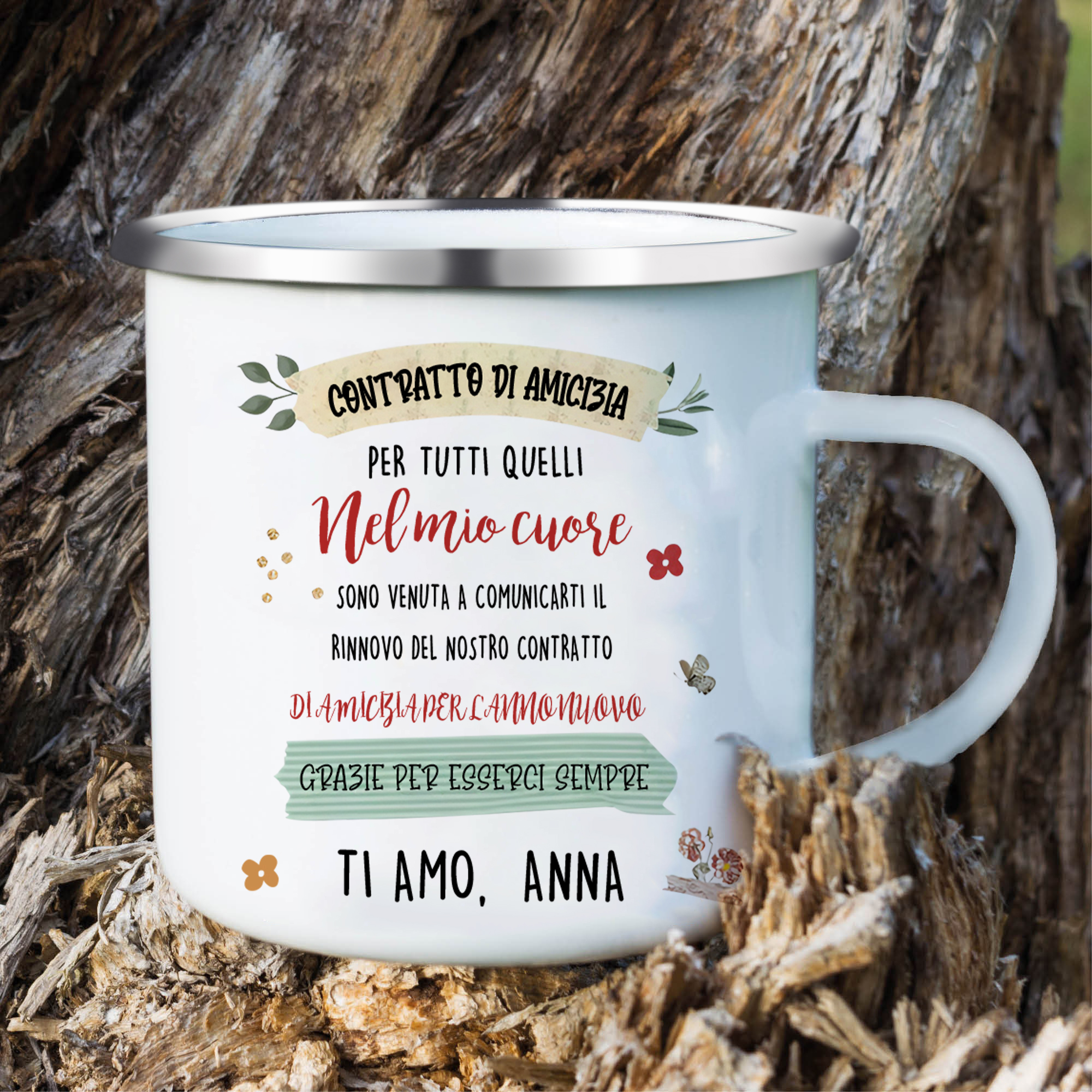 Bicchiere con cannuccia Sailor Bay - Little Dutch - La Tana del