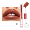 Brillant à lèvres illuminant longue durée à double extrémité