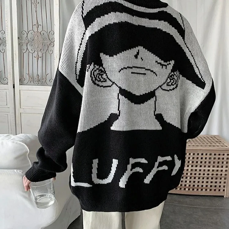 One Piece Monkey D Luffy Sweater weebmemes