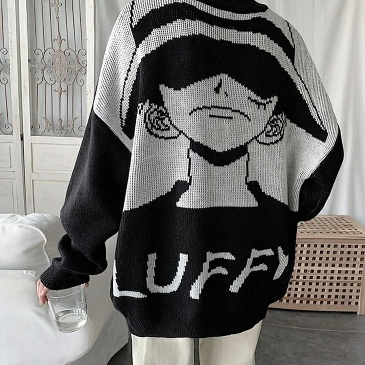 Flash Sale One Piece Monkey D Luffy Sweater weebmemes