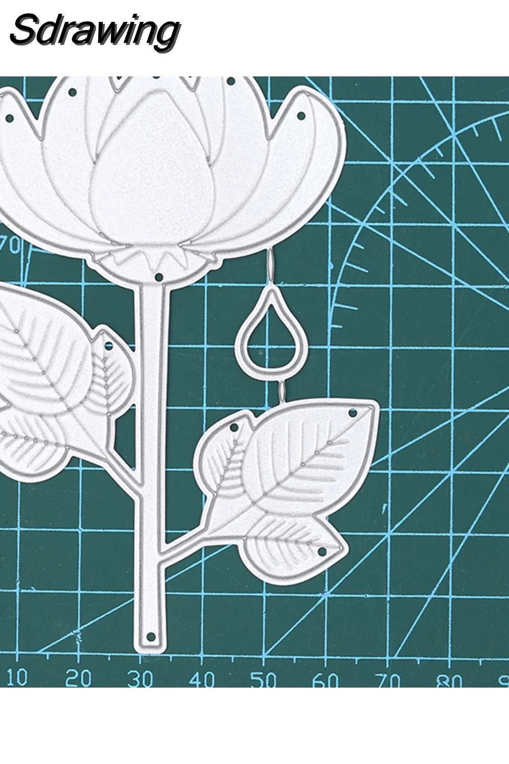 Sdrawing Leaf Series Metal Cutting Dies Flower Scrapbooking for Making Cards Decorative Embossing DIY Crafts Stencils Die Cuts
