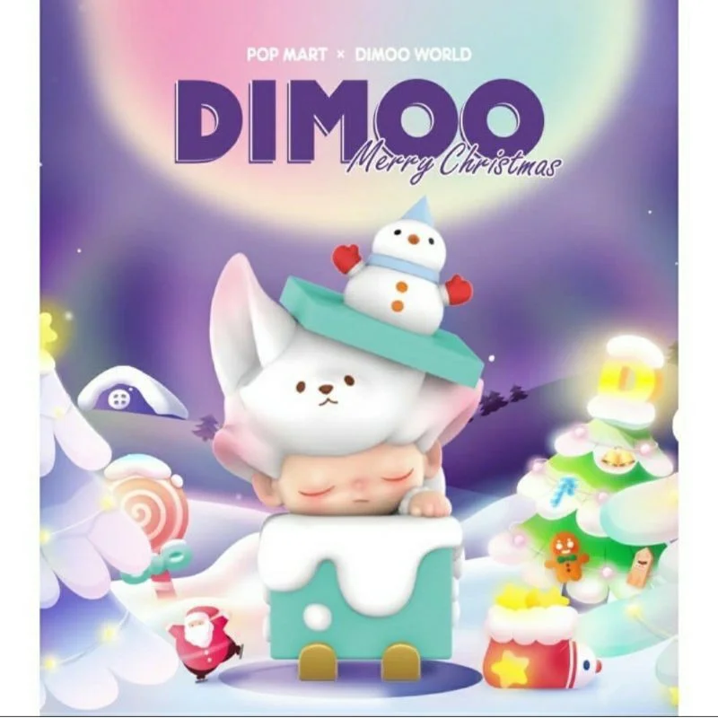 PRE-SALE POPMART DIMOO WORLD CHIRSTMAS 2020 SERIES BLIND BOX