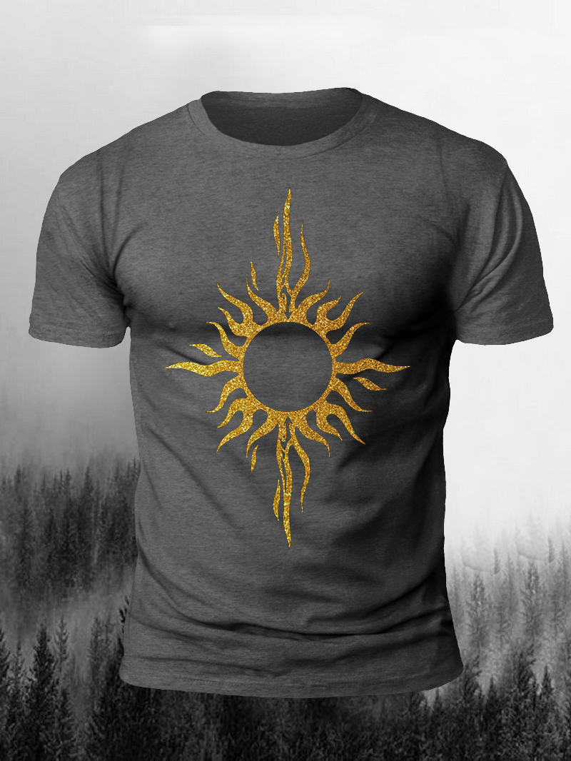 Sunshine Print Short Sleeve T-Shirt