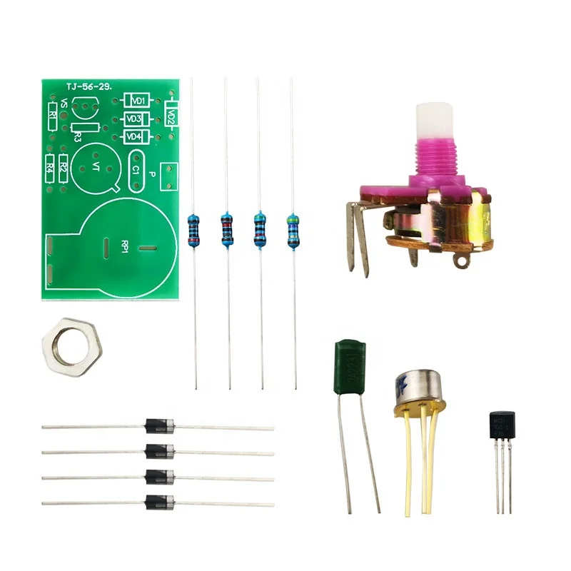 BT33 MCR100-6 Transistor Desk Lamp Dimmer Circuit Electronic Hobby Kits DIY Circuit Board Electronic Components Kit