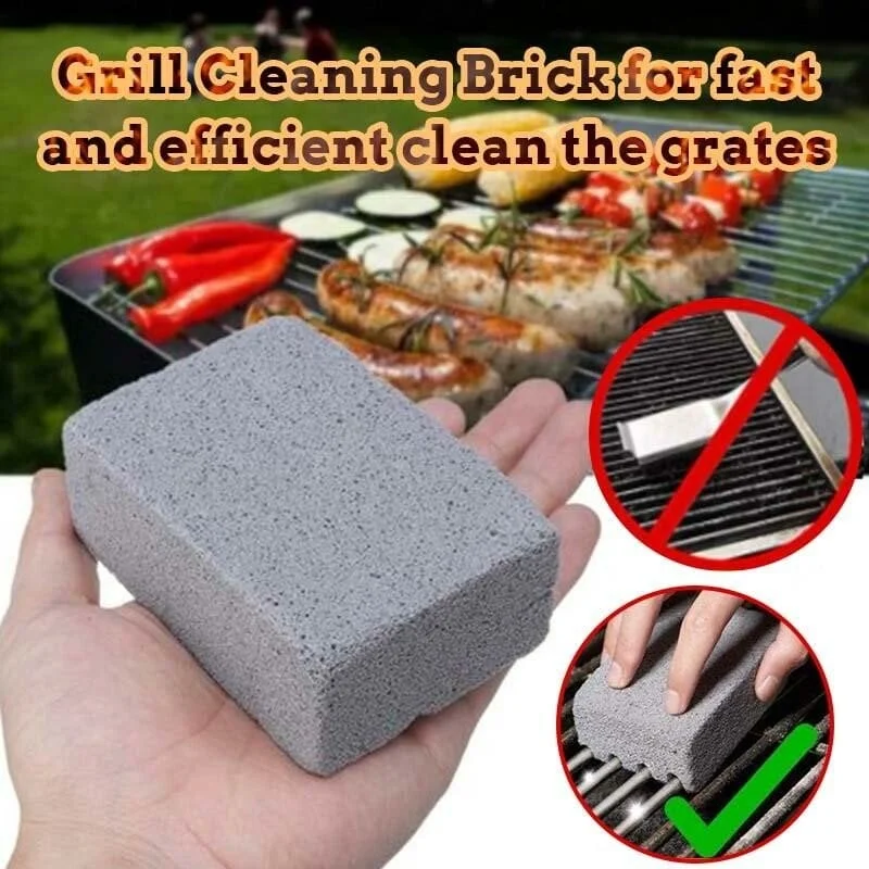 🔥Summer Limited Time-50% OFF🔥Grill Griddle Cleaning Brick Block (4 PCS)