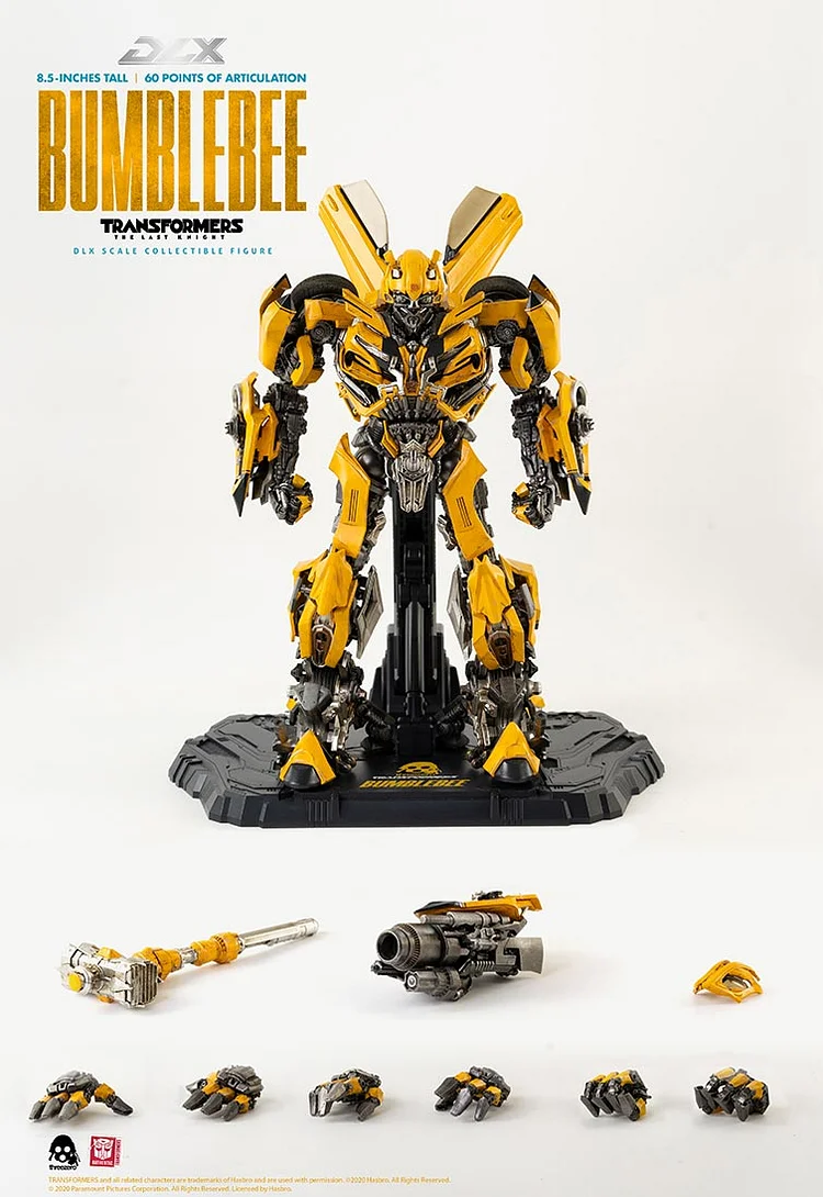 In-Stock Threezero Transformers: The Last Knight - DLX Bumblebee 