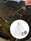Carburetor Carbon Dirt Jet Remove Cleaner 10 Cleaning Needles 5 Brushes Tool Kit