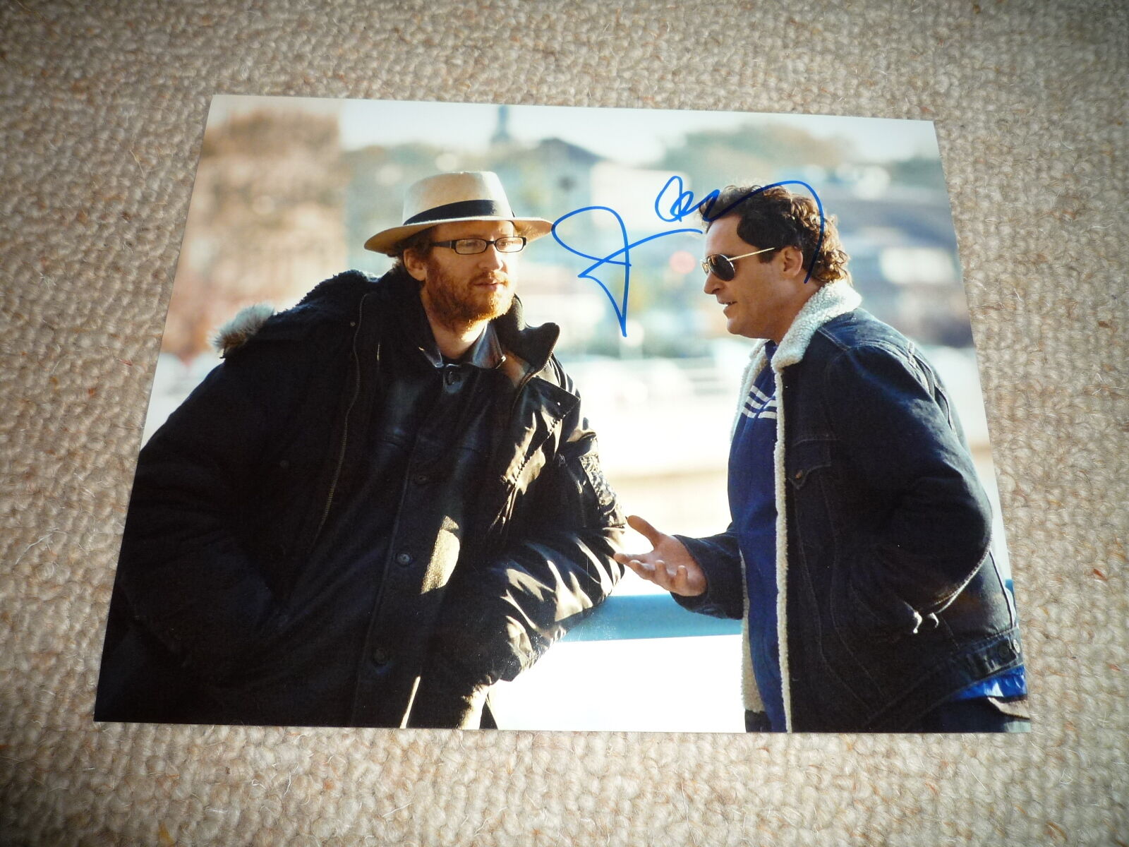 JAMES GRAY signed autograph In Person 20x25 cm 8x10 inch TWO LOVERS