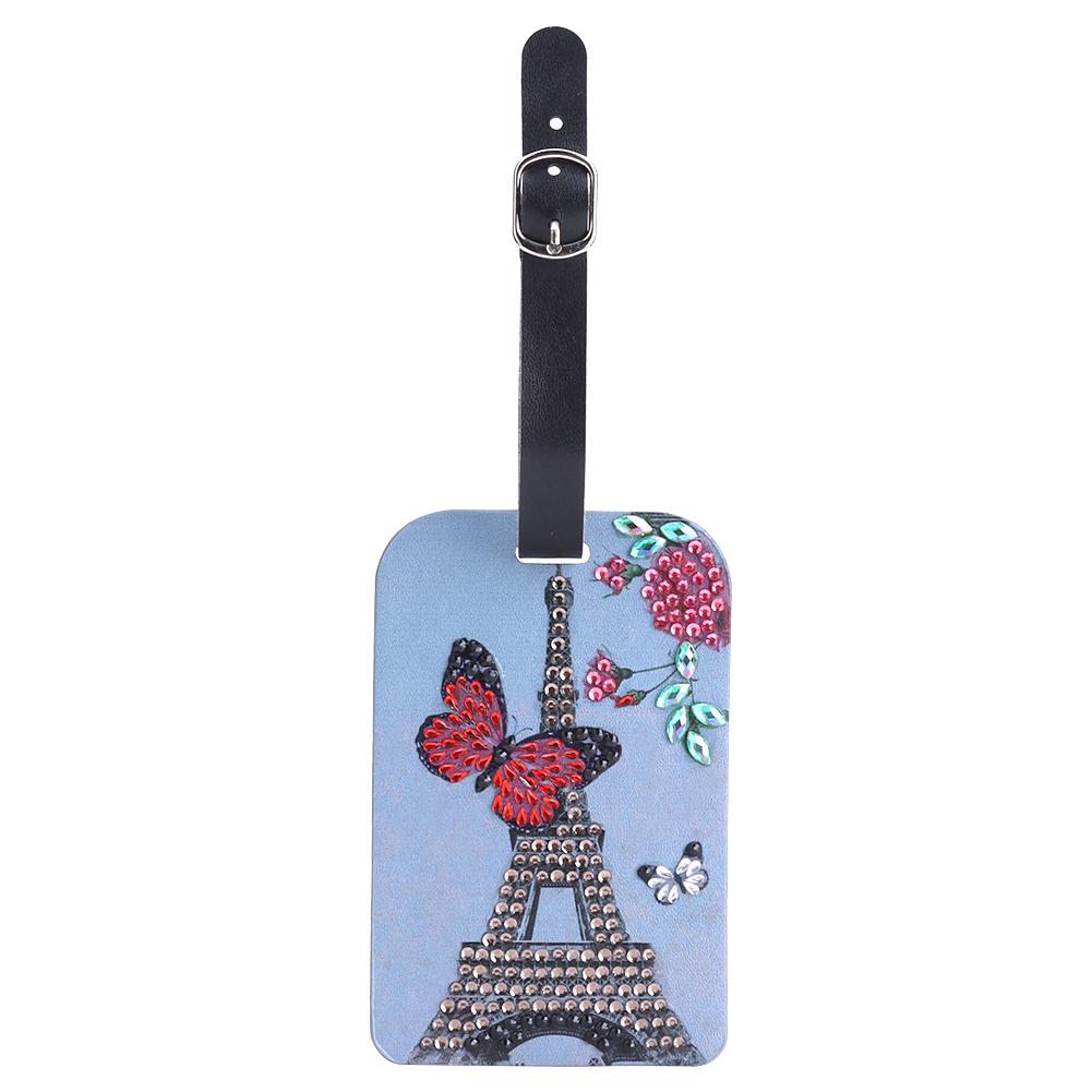 

Butterfly Tower Boarding Pass-DIY Creative Diamond Travel Storage, 501 Original