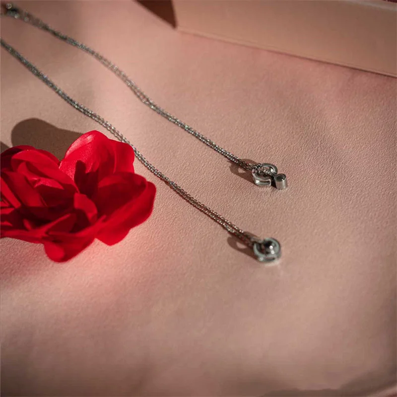 16 MINI ROSES JEWELRY BOX WITH LOVE NECKLACE SET