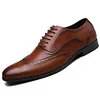 New men's large size fashion leather shoes